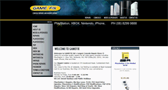 Desktop Screenshot of gamefix.com.au